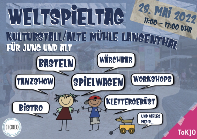 Weltspieltag Flyer